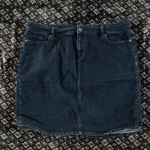 Lands' End Dresses & Skirts - Lands End Jean Skirt